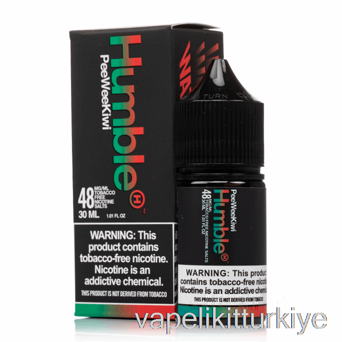 Vape Türkiye Pee Wee Kiwi - Mütevazı Tuzlar - 30ml 48mg